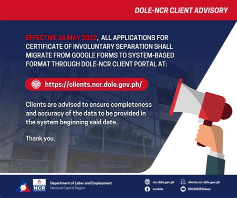 https//clients.ncr.dole.gov.ph|Certificate of Involuntary Separation .